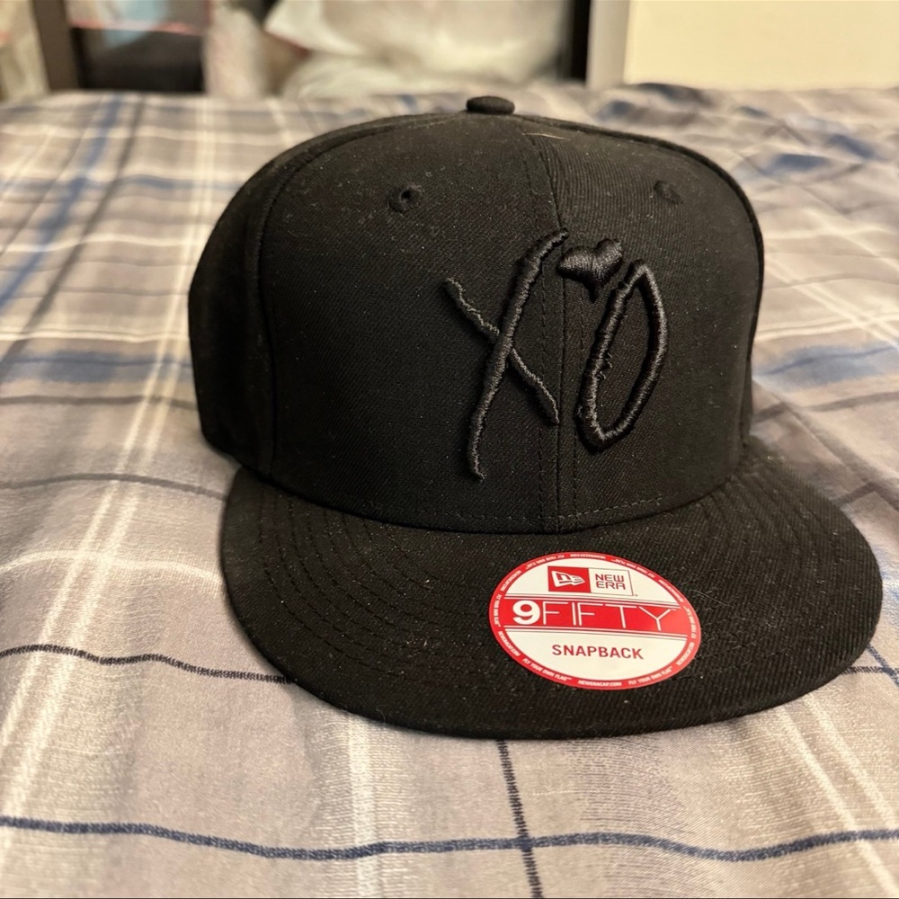 The Weeknd Rare 65 Official Issue XO Black SnapBack